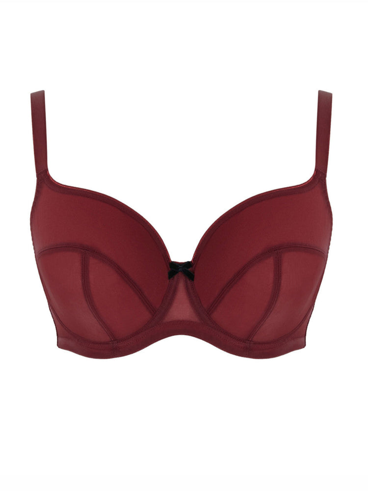 Model in Tango Essence Balconette BH Cherry Red packshot