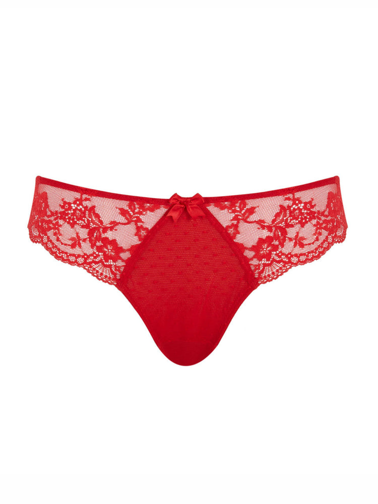 Model in Heidi Brazilian Broekje Ruby Red packshot