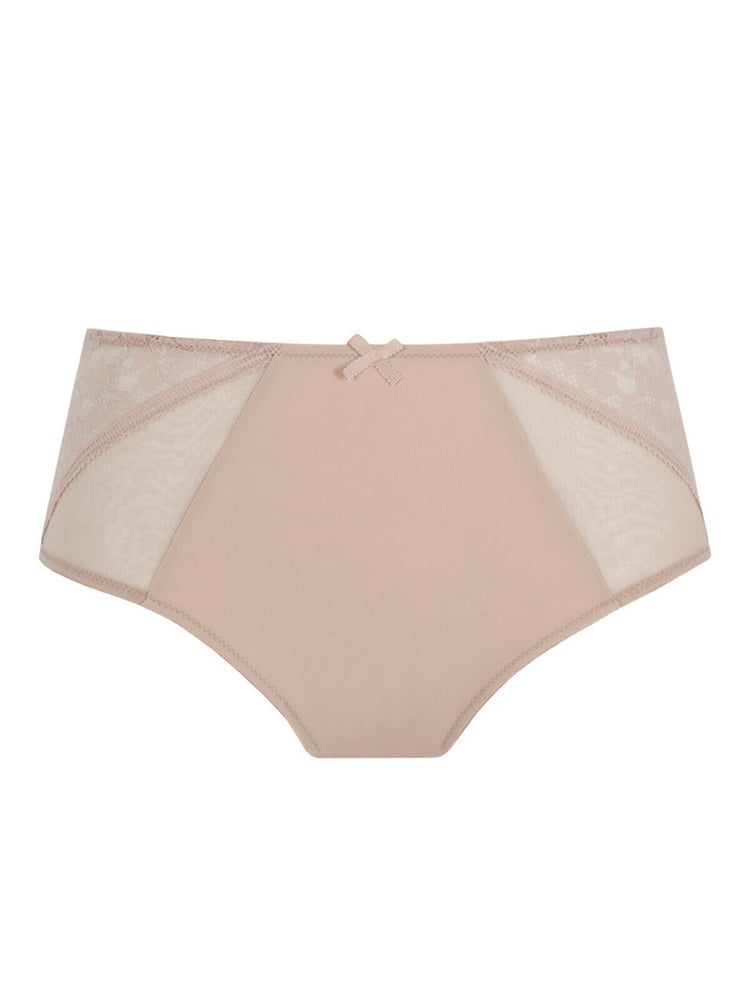 Model in Celeste High Waist Broekje Cameo Rose packshot