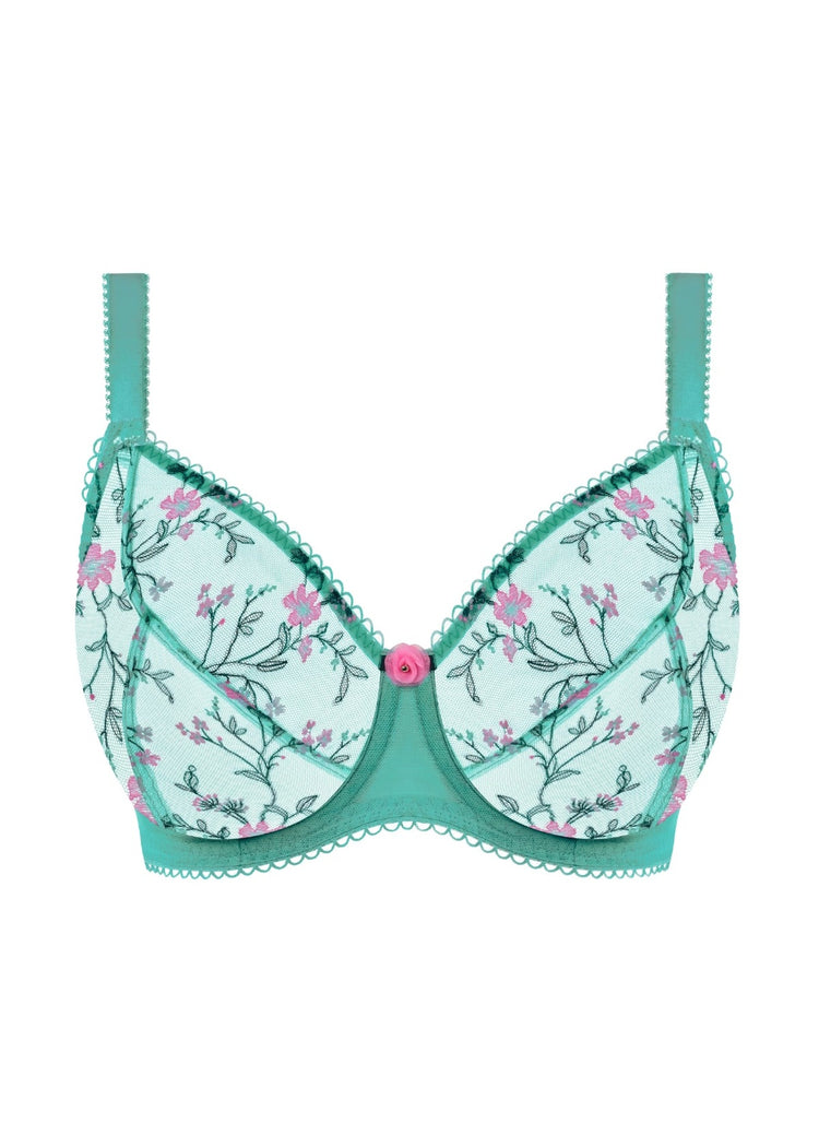 Model in Love Crush Plunge BH Aqua Haze packshot