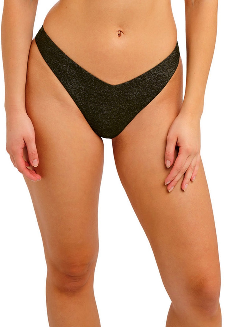 Model in Arizona Wave Brazilian Bikini Broekje Nebula voorzijde