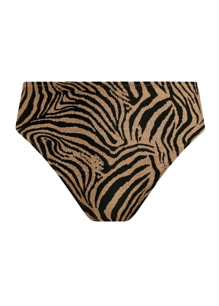 Packshot Tortoli Bay High Waist Bikini Broekje Natural voorzijde