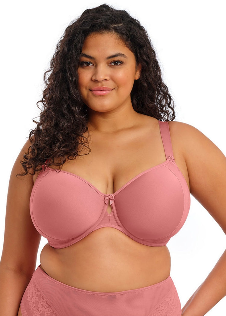 Model in Nerina Spacer BH Dusty Rose voorzijde