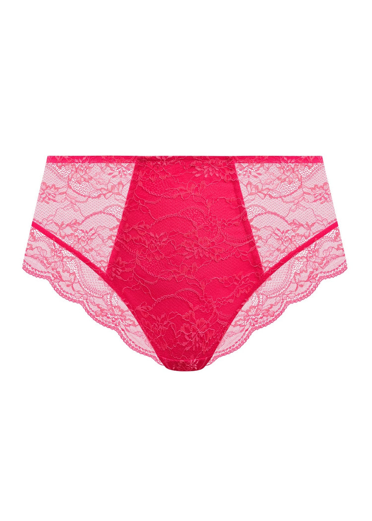 Model in Darcie High Waist Short Broekje Azalea packshot