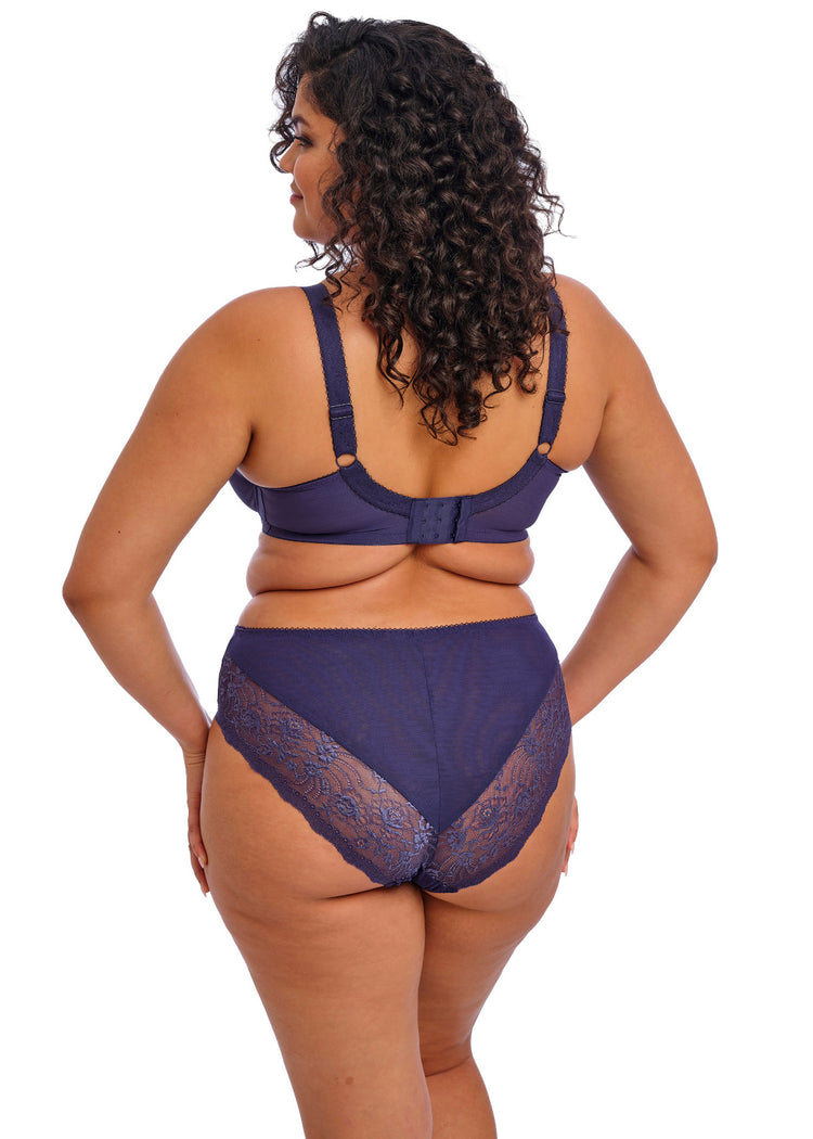 Model in Morgan Full Cup BH Midnight achterzijde