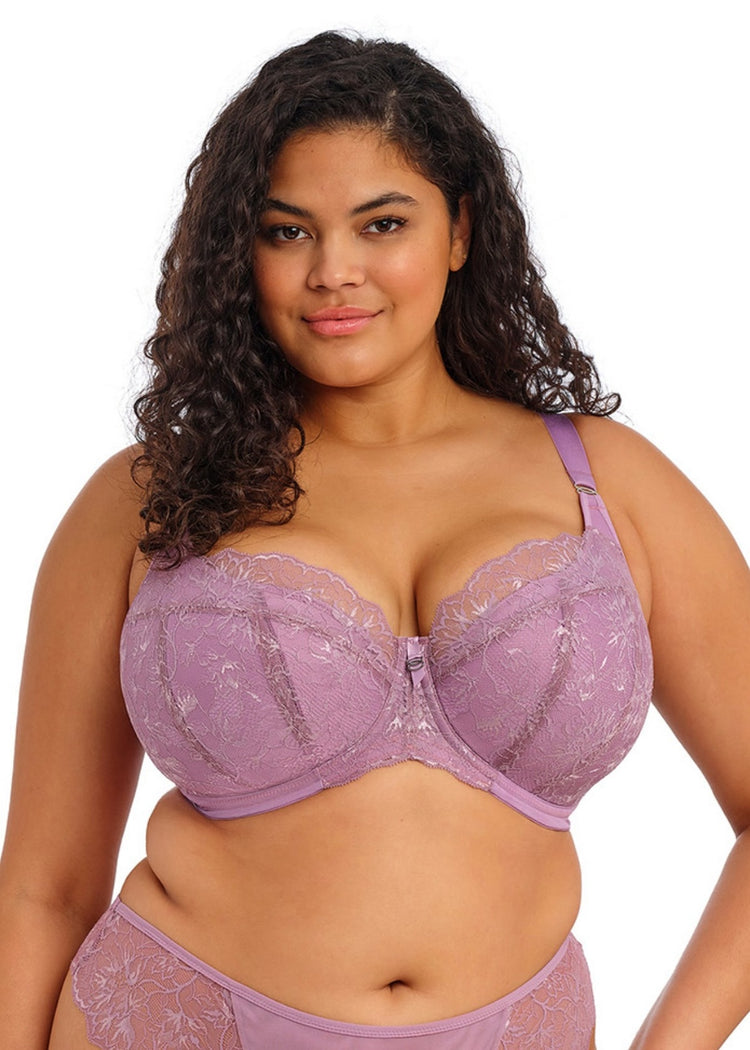 Model in Brianna Half Padded BH Heather voorzijde