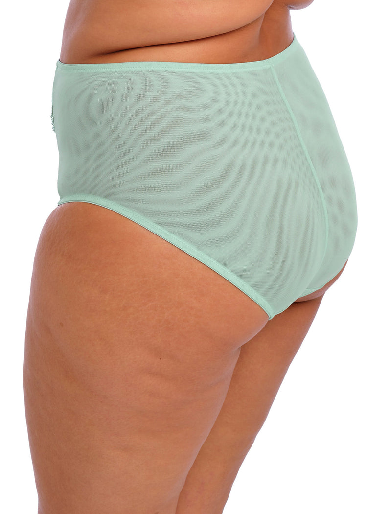 Model in Brianna High Waisted broekje zijkant