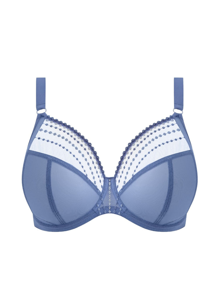 Model in Matilda Full Cup Plunge BH Lunar Blue packshot