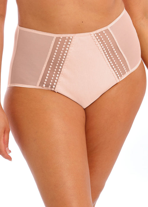Matilda High Waist Broekje Pearl Blush voorzijde
