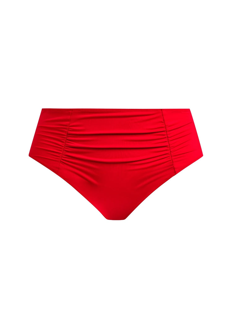 Model in Plain Sailing High Waist Bikini Broekje Lava packshot