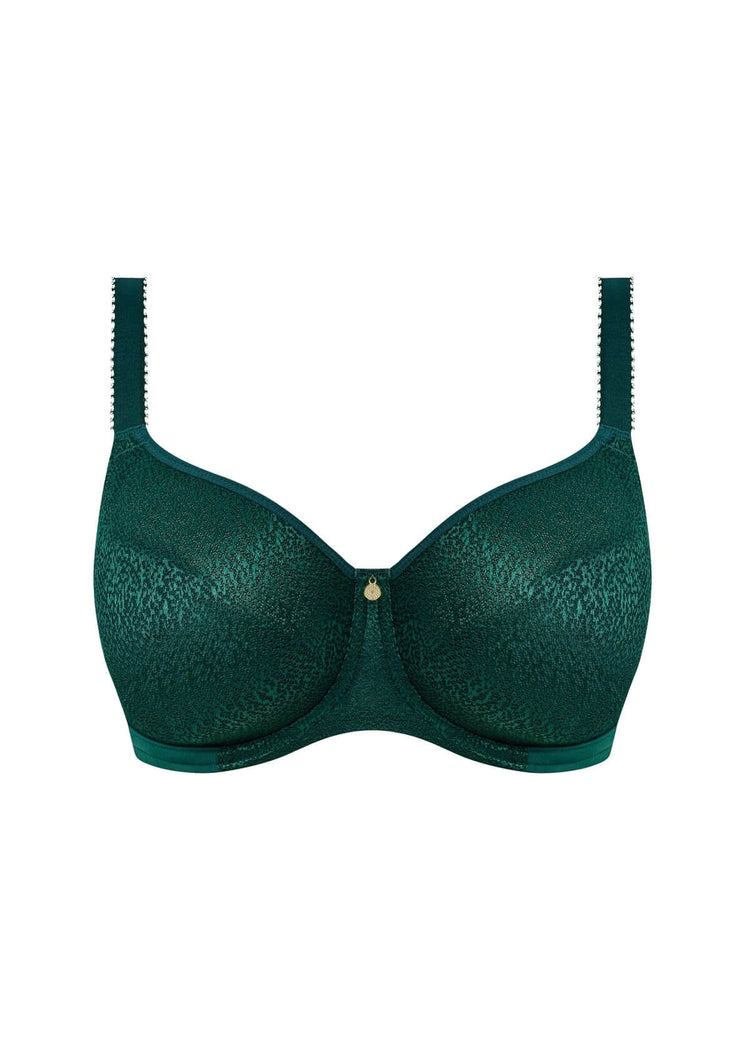 Model in Demure Side Support BH Forest Green packshot