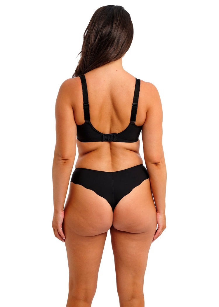 Model in Magdalena Side Support BH Noir achterzijde