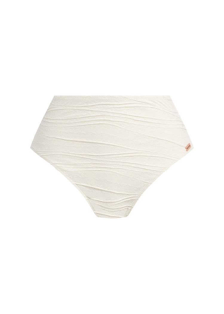 Beach Waves High Waist Bikini Broekje Linnen