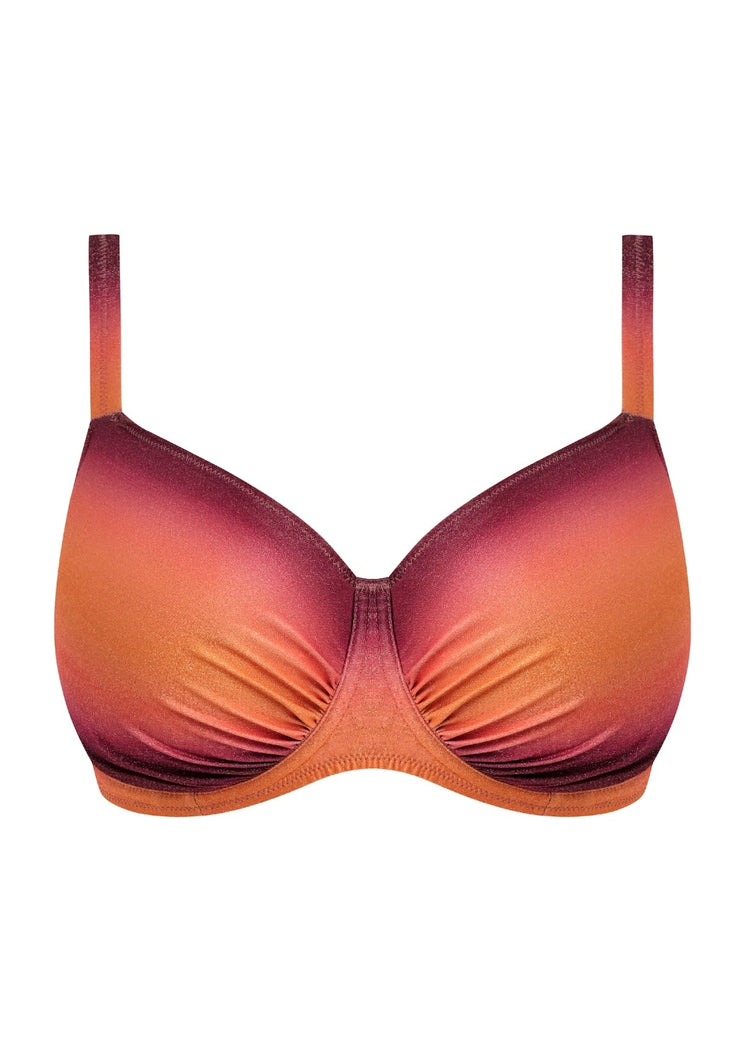 Model in Paros Coast Full Cup Bikini Top Sunset Glow packshot
