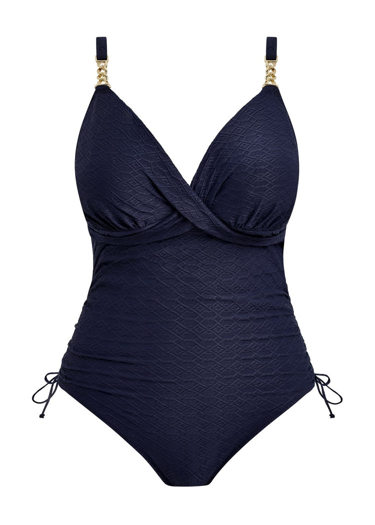 Model in Azores Plunge Badpak Midnight packshot