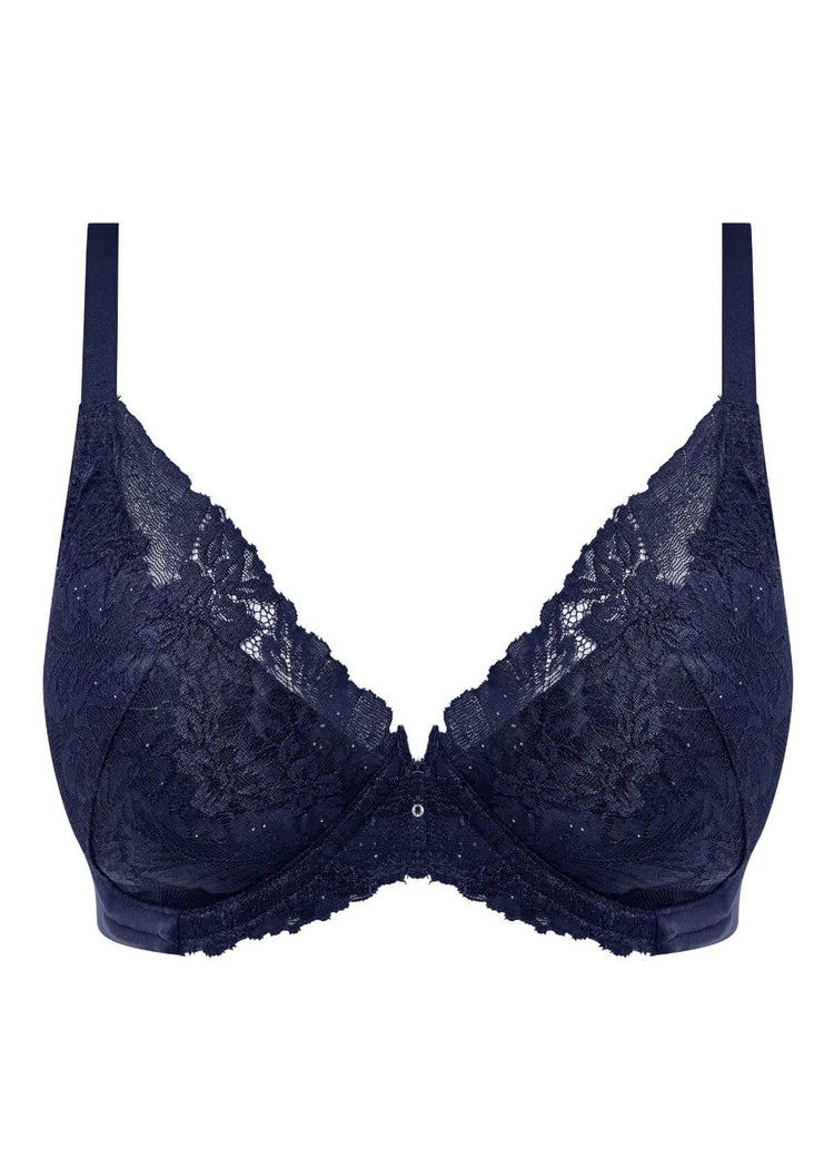 Model in Most Divine Plunge BH Dark Sapphire packshot