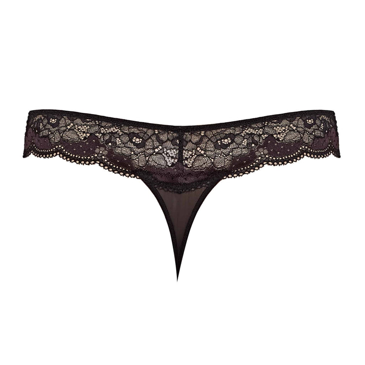 Productfoto Clara String Charcoal, achteraanzicht