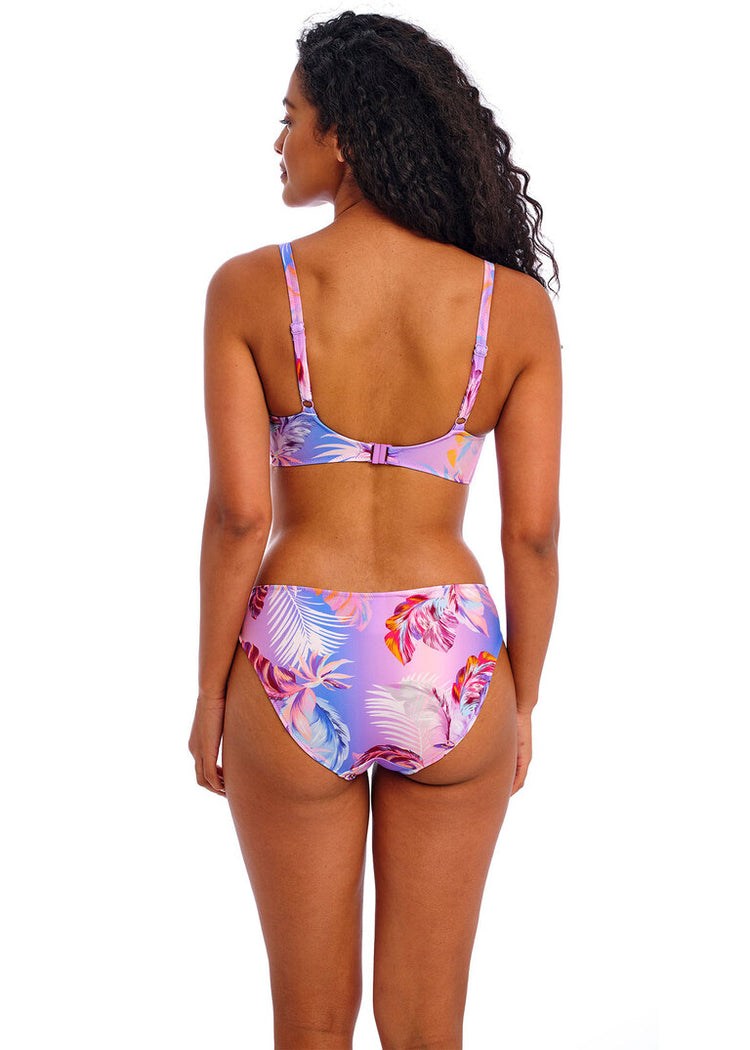 Miami Sunset Plunge Bikini Top Cassis - SuperBra