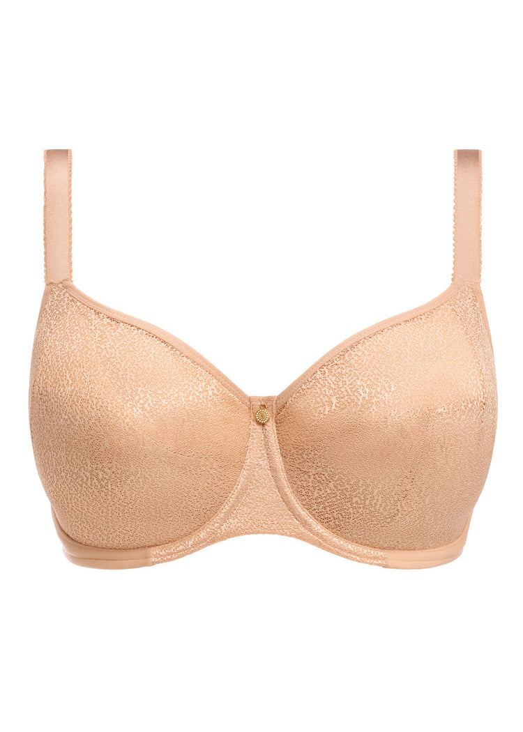 Packshot Demure Side Support BH Natural Beige Voorzijde