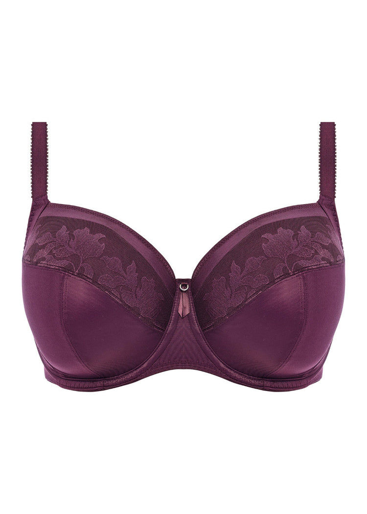 Packshot Illusion Side Support BH Plum Voorzijde
