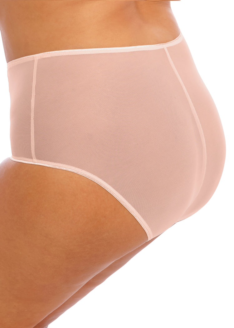 Matilda High Waist Broekje Pearl Blush zijkant
