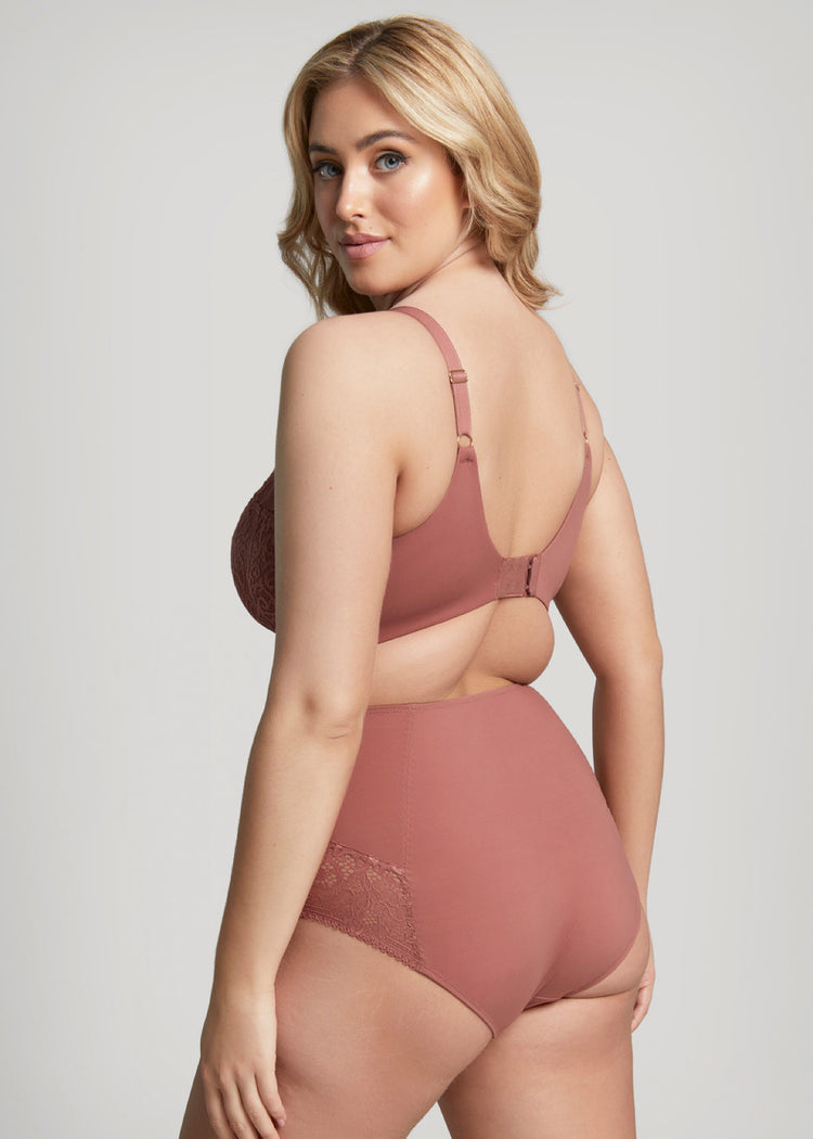 Estel Rosegold High Waist Broekje