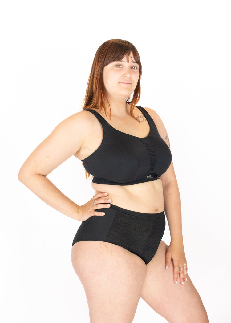 Endurance Non Padded Sport BH Zwart - SuperBra