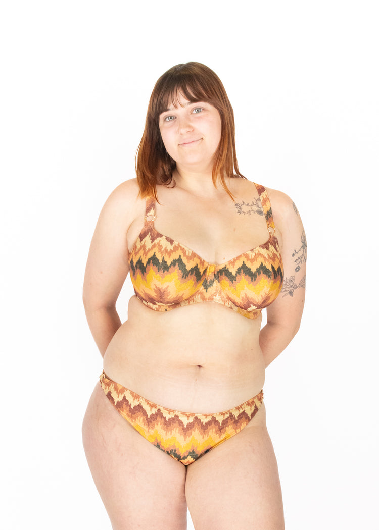 Arizona Wave Plunge Bikini Top Horizon - SuperBra