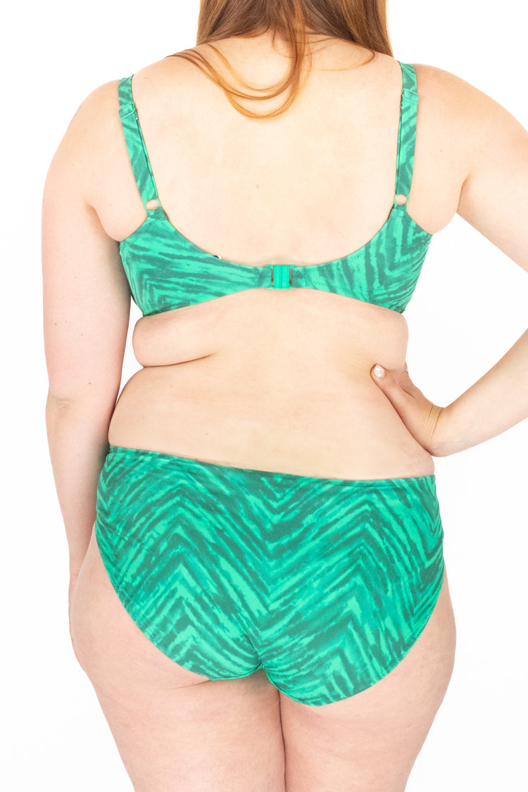 Punta Mita Full Cup Bikini Top Emerald - SuperBra