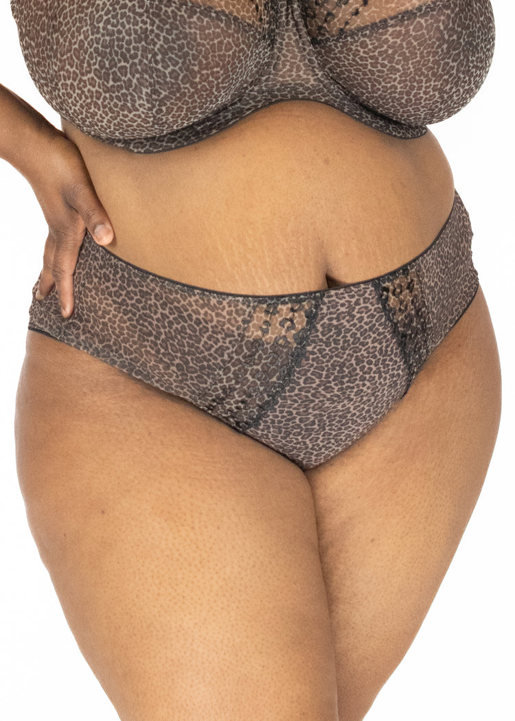 Matilda High Waisted Broekje Leopard - SuperBra