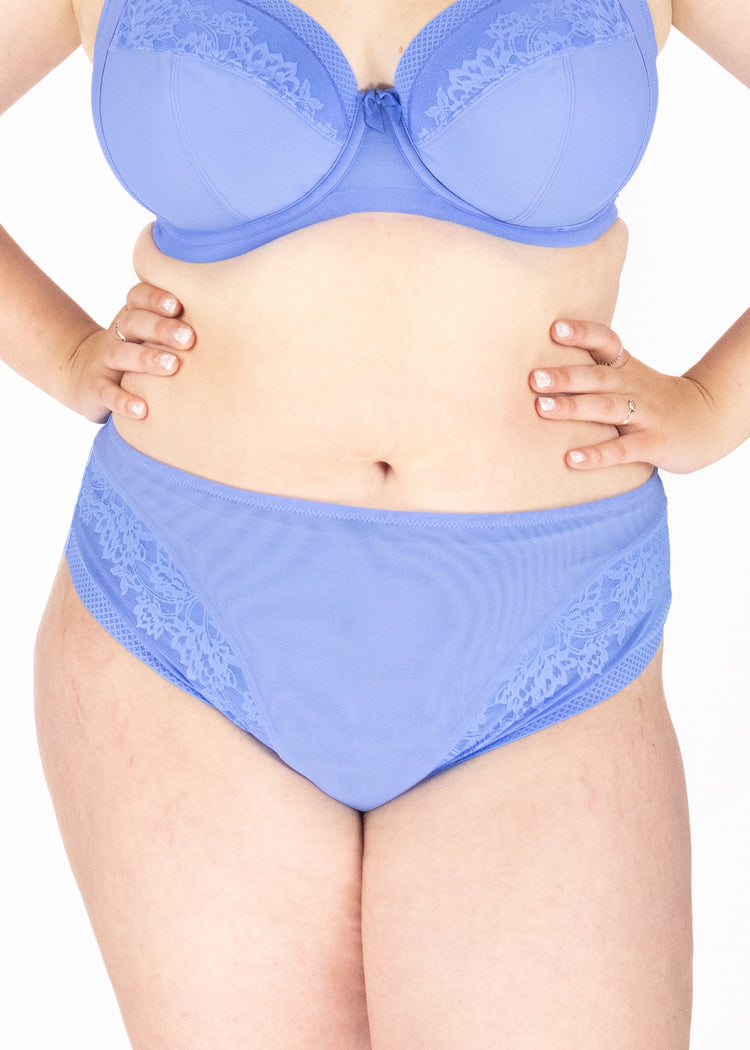 Nerina High Leg Broekje Cornflower - SuperBra