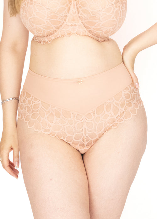 Allure High Waisted Broekje Honey