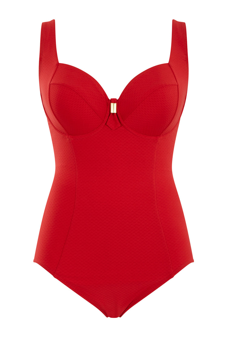 Packshot Marianna Balconette Badpak Crimson Voorzijde