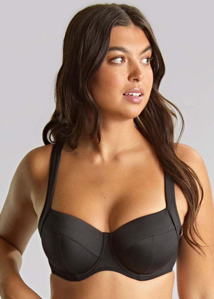 Signature Olivia Full Cup Bikini Top Zwart