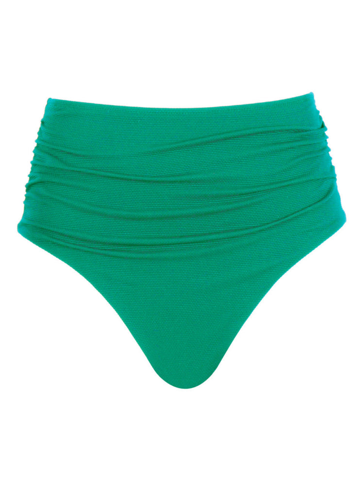 Model in Spirit High Waist Bikini Broekje Verde packshot