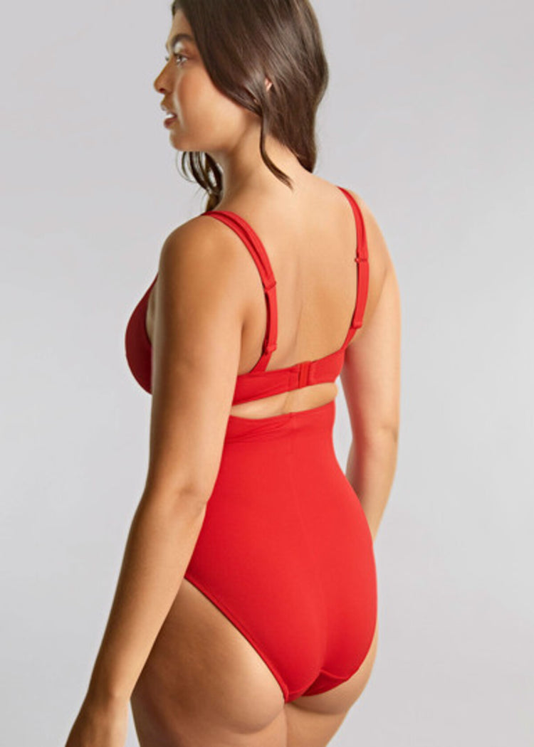 Aurora Lara Plunge Badpak Rood