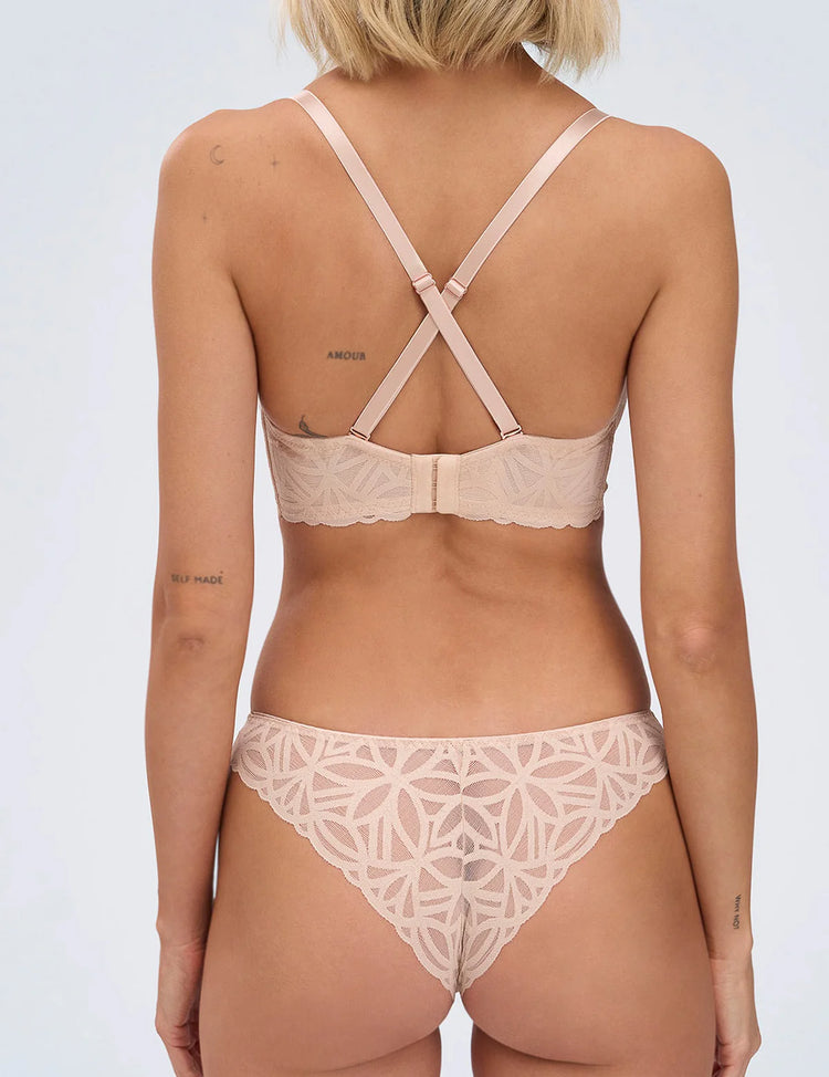 Sugar dune Brazilian Broekje Beige - SuperBra