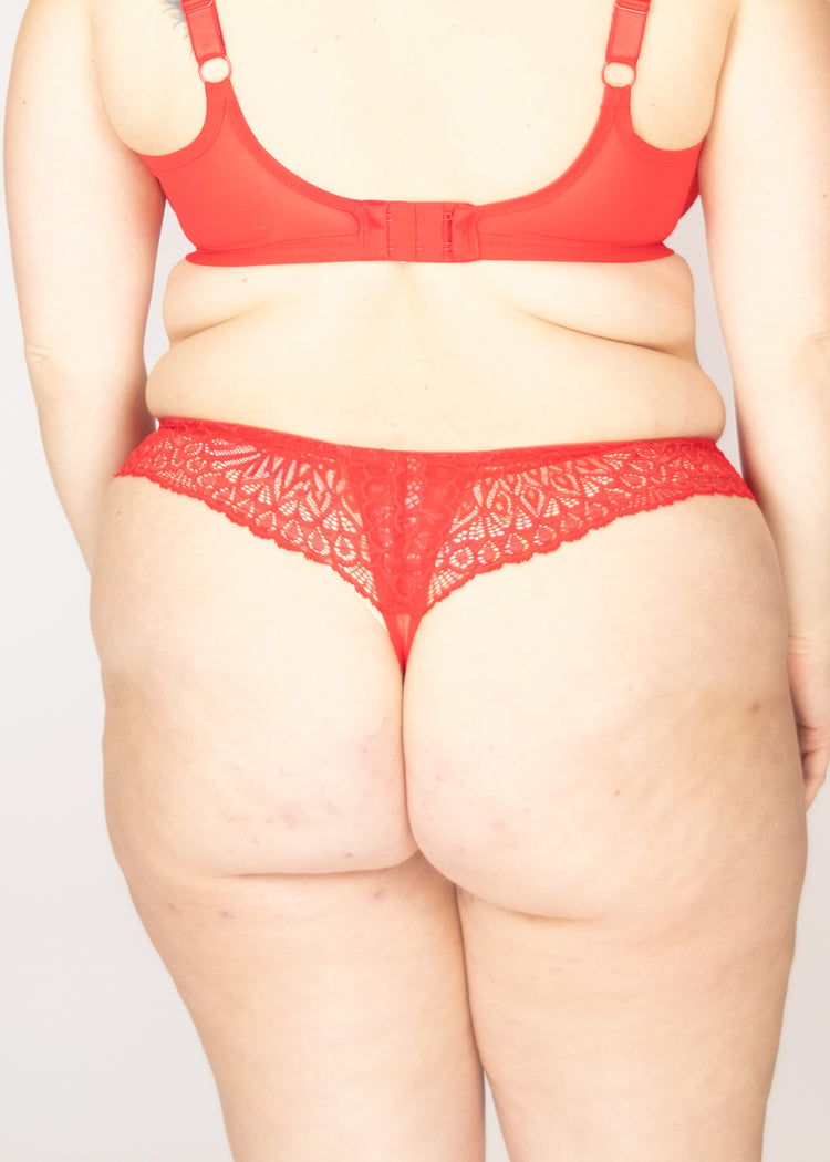 Tiernie String Rood - SuperBra