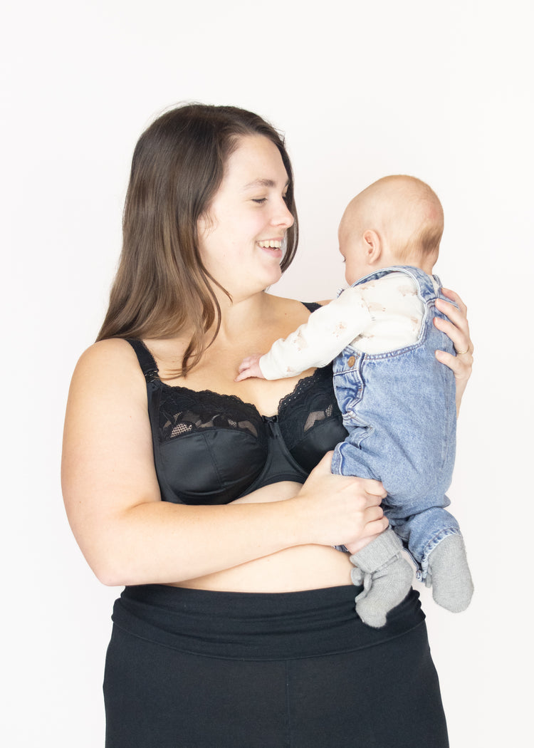 Molly Voedings-BH Zwart - SuperBra