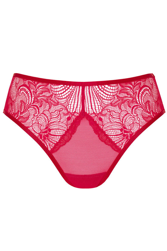 Packshot Rouge Lace Broekje Rood Voorzijde
