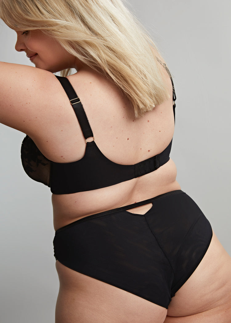 Josephine Full Cup BH Zwart Nude