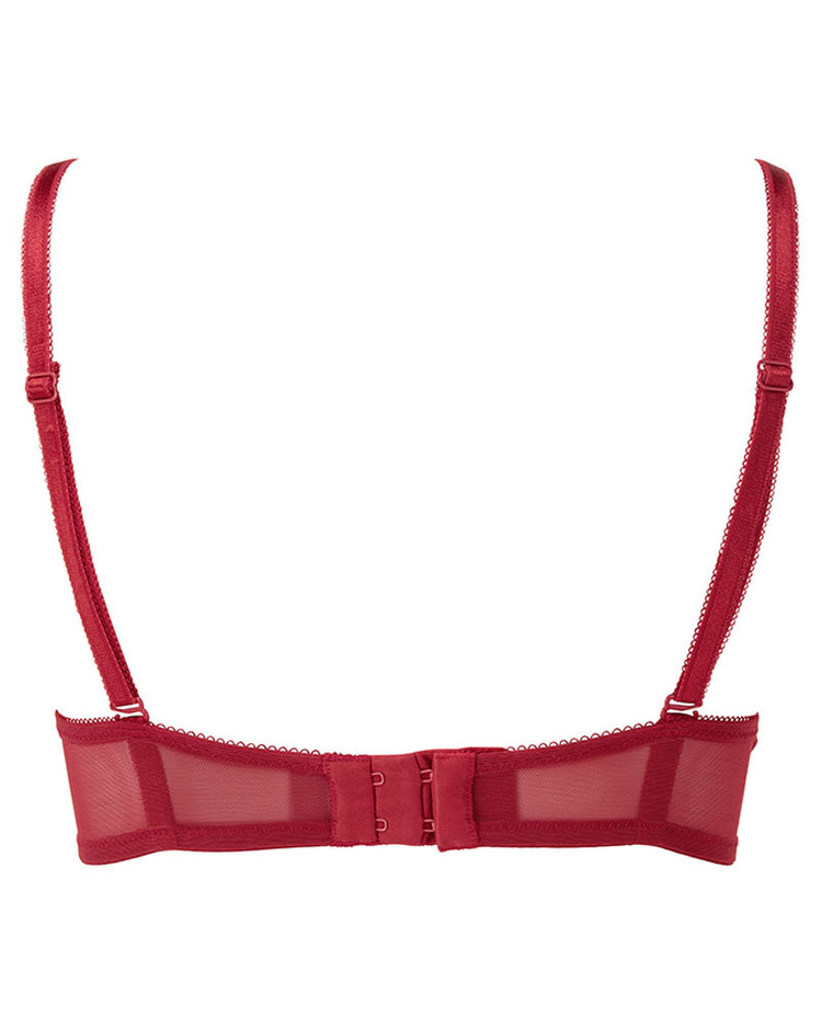 Glossies Lace Raspberry Blush BH - SuperBra