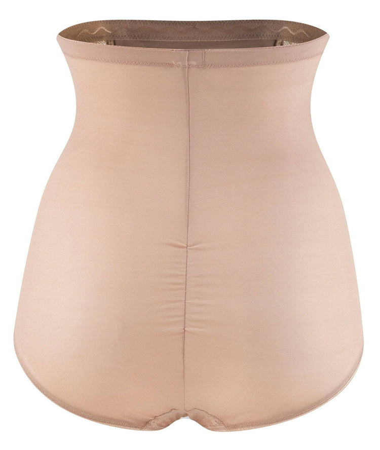 Panache Envy Hoog Broekje Medium Nude achteraanzicht