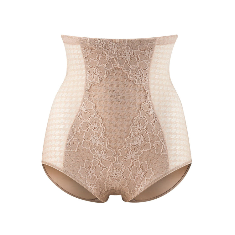 Panache Envy Hoog Broekje Medium Nude Vooraanzicht
