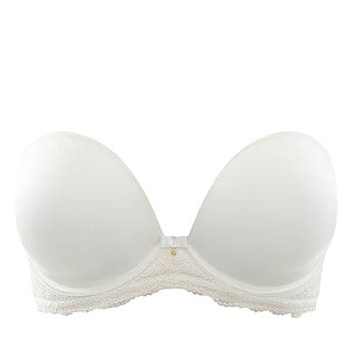Panache Quinn Plunge Strapless BH Ivoor Packshot Voorzijde