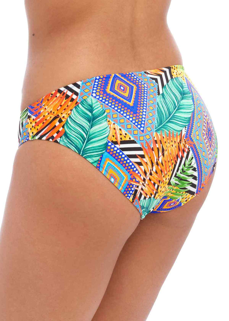 Model In Freya Cala Palma Bikini Broekje Multi Achterzijde