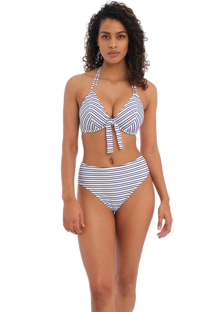 New Shores Halter Bikini Top Ink - SuperBra