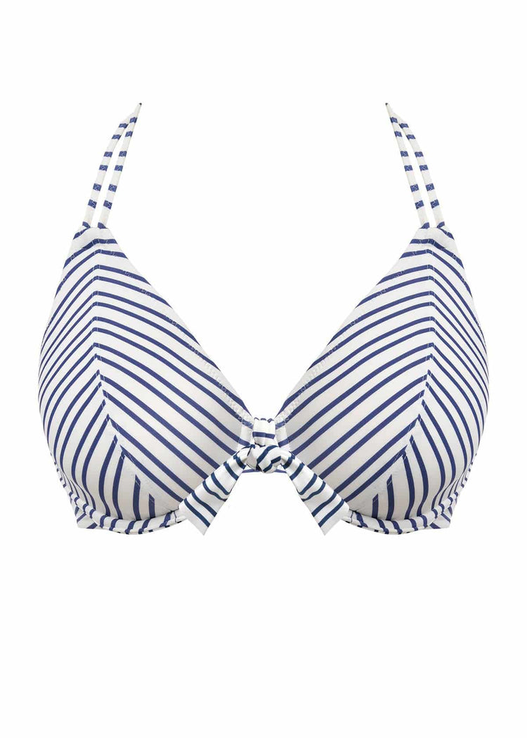 New Shores Halter Bikini Top Ink - SuperBra