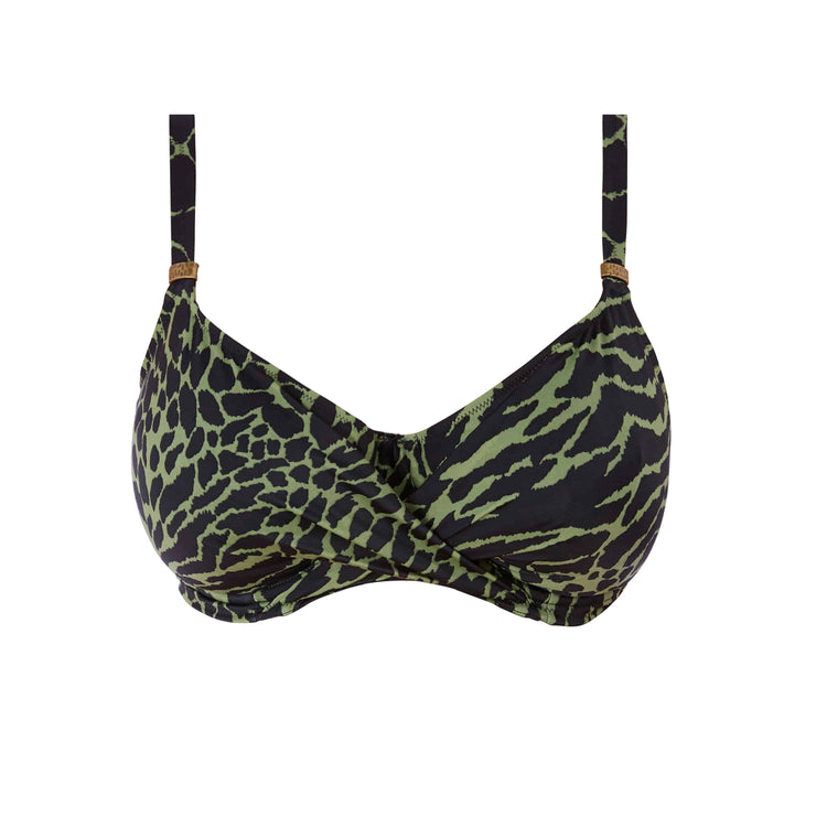 Fantasie Boa Vista Full Cup Bikini Top Peridot Vooraanzicht