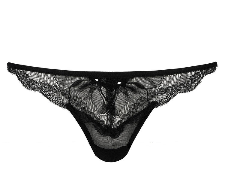 Packshot Gorteks charlize string zwart